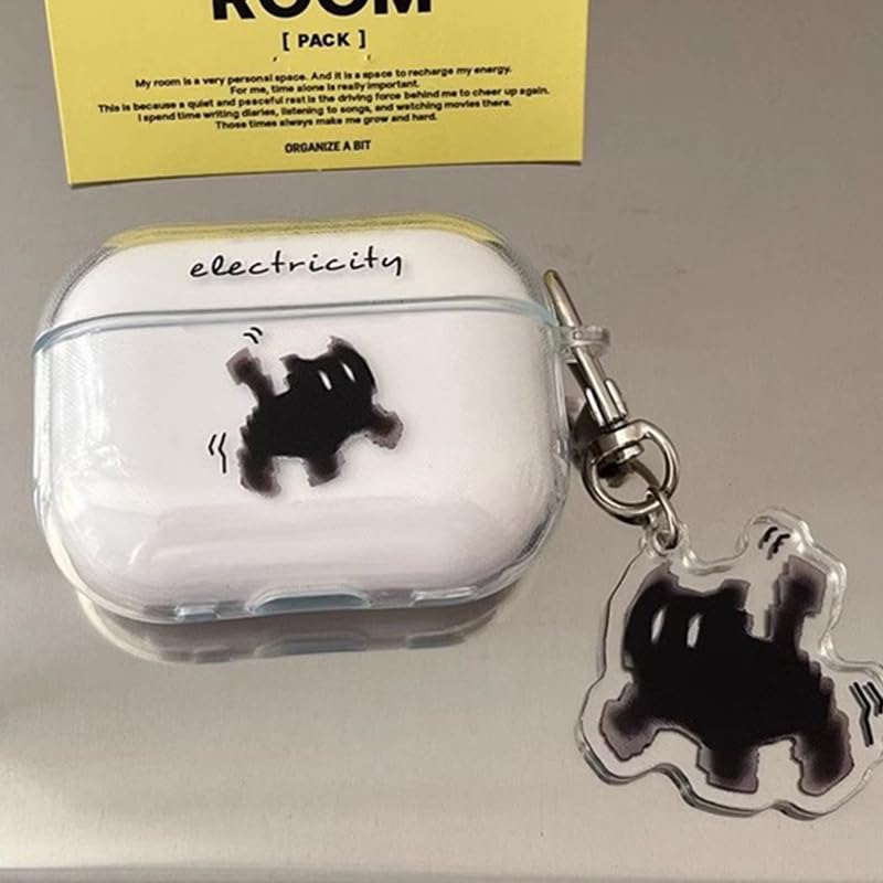 Amazon | 対応AirPods4用の ケース 第4世代 くろねこ 黒ネコ 黒猫